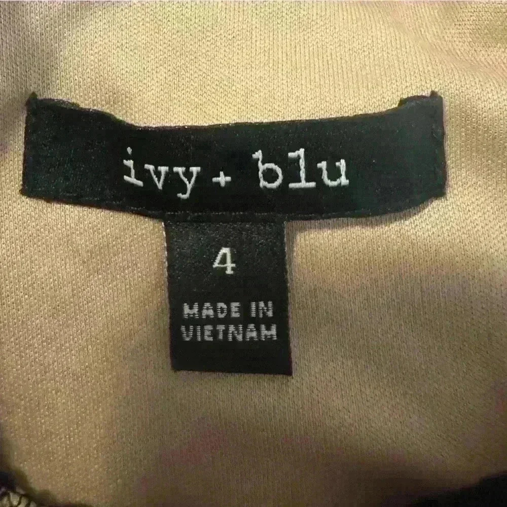 Womens Black Ivy + Blu Dress - Picture 3 of 6